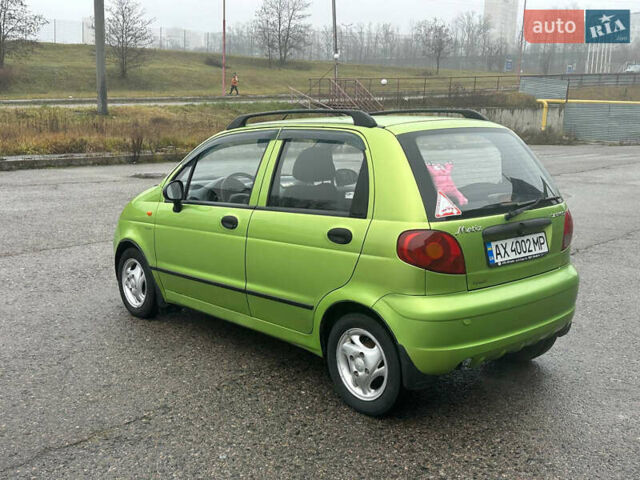 Зелений Деу Матіз, об'ємом двигуна 0.8 л та пробігом 130 тис. км за 3100 $, фото 3 на Automoto.ua