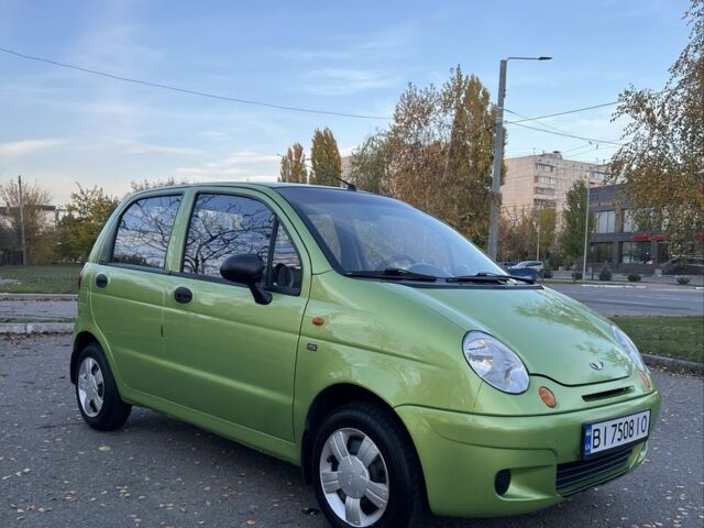 Зелений Деу Матіз, об'ємом двигуна 0.8 л та пробігом 43 тис. км за 3747 $, фото 1 на Automoto.ua