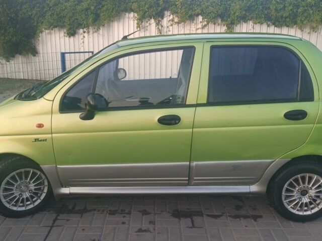 Зелений Деу Матіз, об'ємом двигуна 1 л та пробігом 95 тис. км за 2500 $, фото 1 на Automoto.ua