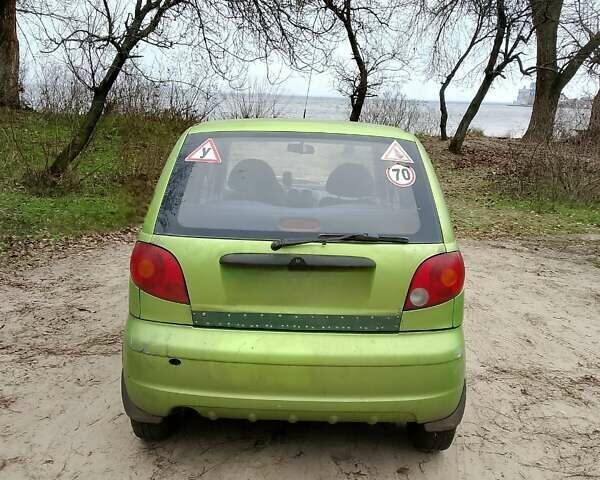 Зелений Деу Матіз, об'ємом двигуна 0.8 л та пробігом 177 тис. км за 1600 $, фото 2 на Automoto.ua