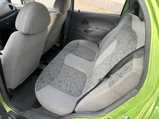 Зеленый Дэу Матиз, объемом двигателя 0.8 л и пробегом 555 тыс. км за 1475 $, фото 11 на Automoto.ua