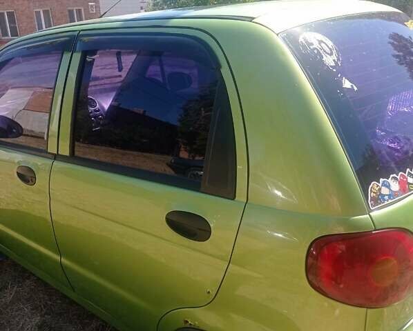 Зелений Деу Матіз, об'ємом двигуна 0.8 л та пробігом 228 тис. км за 2000 $, фото 6 на Automoto.ua