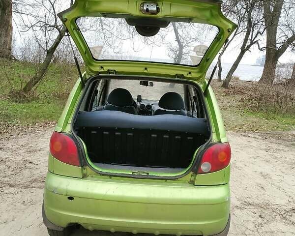 Зелений Деу Матіз, об'ємом двигуна 0.8 л та пробігом 177 тис. км за 1600 $, фото 6 на Automoto.ua