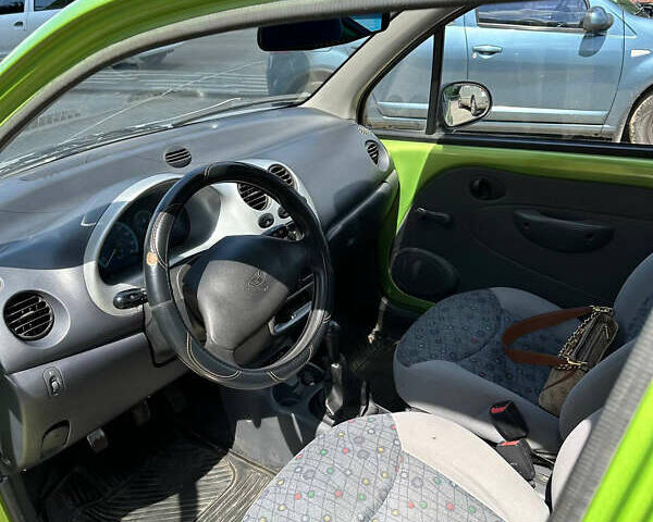 Зелений Деу Матіз, об'ємом двигуна 0.8 л та пробігом 136 тис. км за 1600 $, фото 11 на Automoto.ua