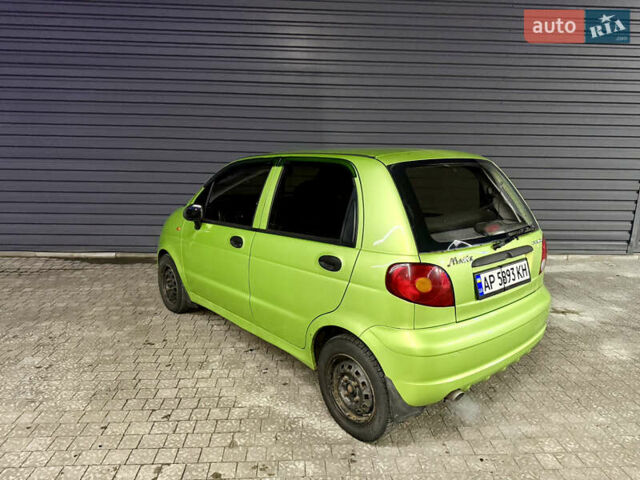 Зелений Деу Матіз, об'ємом двигуна 0.8 л та пробігом 109 тис. км за 2199 $, фото 7 на Automoto.ua