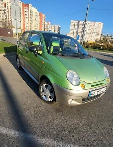 Зелений Деу Матіз, об'ємом двигуна 0.99 л та пробігом 122 тис. км за 2900 $, фото 1 на Automoto.ua