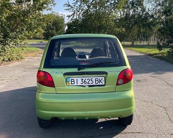 Зеленый Дэу Матиз, объемом двигателя 0.8 л и пробегом 174 тыс. км за 1000 $, фото 4 на Automoto.ua