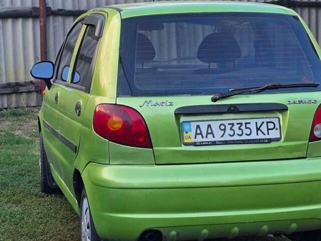 Зелений Деу Матіз, об'ємом двигуна 0.8 л та пробігом 250 тис. км за 1500 $, фото 4 на Automoto.ua