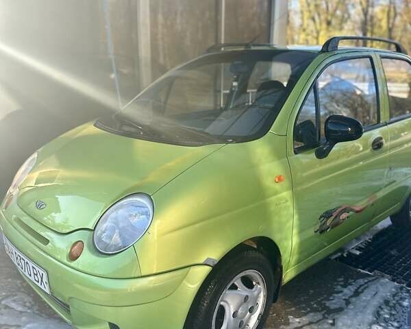 Зелений Деу Матіз, об'ємом двигуна 0.8 л та пробігом 72 тис. км за 2300 $, фото 1 на Automoto.ua