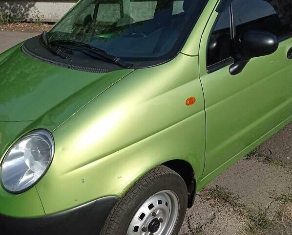 Зелений Деу Матіз, об'ємом двигуна 0.8 л та пробігом 157 тис. км за 2400 $, фото 11 на Automoto.ua