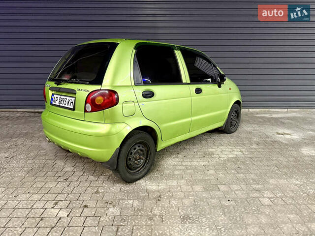Зелений Деу Матіз, об'ємом двигуна 0.8 л та пробігом 109 тис. км за 2199 $, фото 8 на Automoto.ua