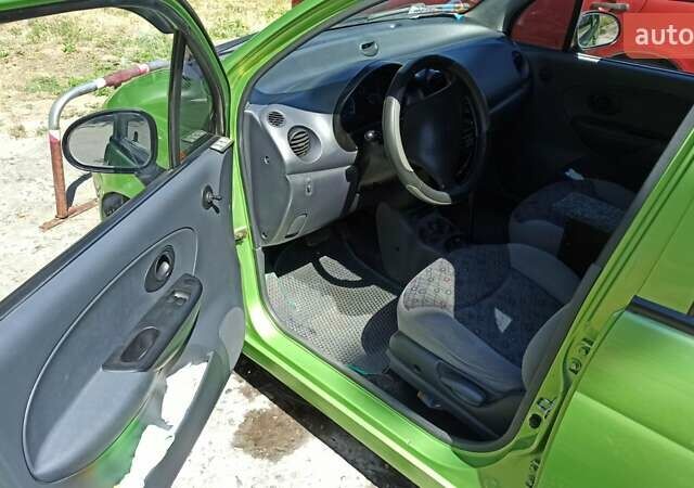 Зелений Деу Матіз, об'ємом двигуна 0.8 л та пробігом 139 тис. км за 3500 $, фото 44 на Automoto.ua