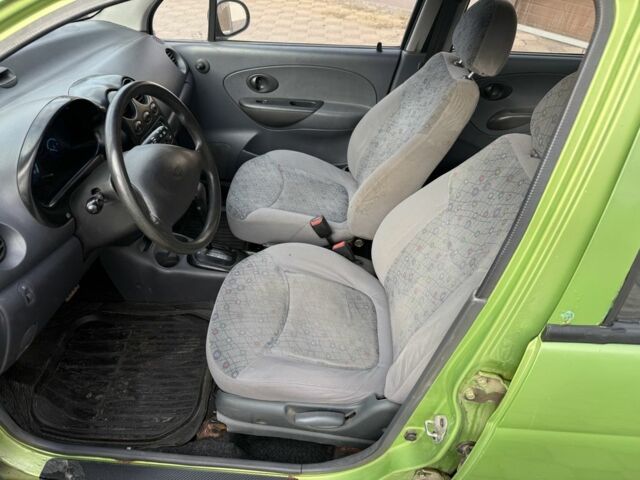 Зеленый Дэу Матиз, объемом двигателя 0.8 л и пробегом 555 тыс. км за 1475 $, фото 10 на Automoto.ua