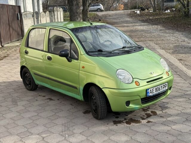 Зеленый Дэу Матиз, объемом двигателя 0.8 л и пробегом 555 тыс. км за 1475 $, фото 2 на Automoto.ua