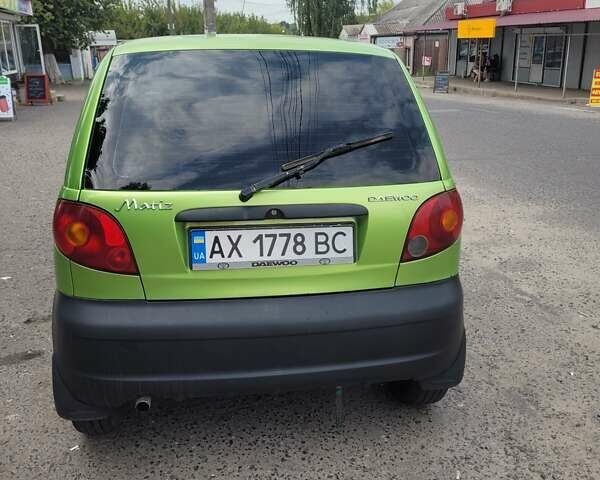 Зеленый Дэу Матиз, объемом двигателя 0.8 л и пробегом 143 тыс. км за 2900 $, фото 6 на Automoto.ua