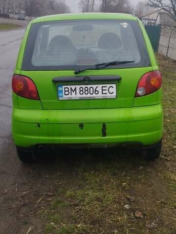 Зеленый Дэу Матиз, объемом двигателя 0.8 л и пробегом 232 тыс. км за 1700 $, фото 3 на Automoto.ua