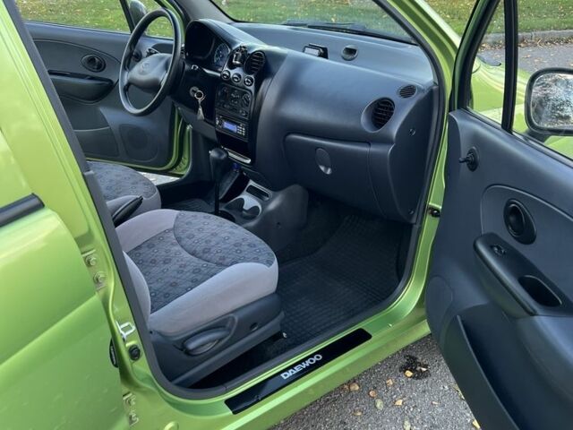 Зелений Деу Матіз, об'ємом двигуна 0.8 л та пробігом 43 тис. км за 3747 $, фото 6 на Automoto.ua