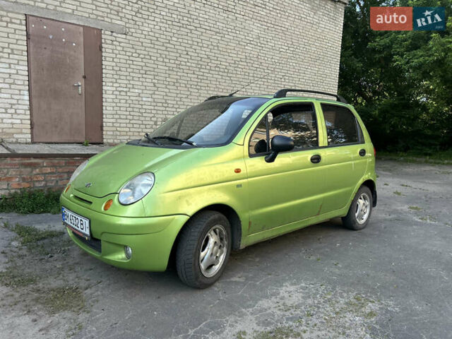 Зелений Деу Матіз, об'ємом двигуна 0.8 л та пробігом 163 тис. км за 2300 $, фото 2 на Automoto.ua