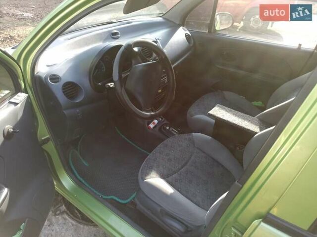 Зелений Деу Матіз, об'ємом двигуна 0.8 л та пробігом 139 тис. км за 3500 $, фото 27 на Automoto.ua