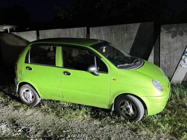 Зеленый Дэу Матиз, объемом двигателя 0.8 л и пробегом 109 тыс. км за 1800 $, фото 1 на Automoto.ua
