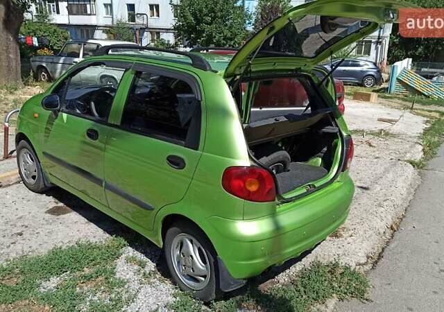 Зелений Деу Матіз, об'ємом двигуна 0.8 л та пробігом 139 тис. км за 3500 $, фото 54 на Automoto.ua