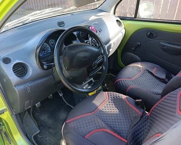 Дэу Матиз 2007 в Белгород-Днестровском на Automoto.ua Зеленый Дэу Матиз, объемом двигателя 8 л и пробегом 200 тыс. км за 1800 $, фото 3 на Automoto.ua