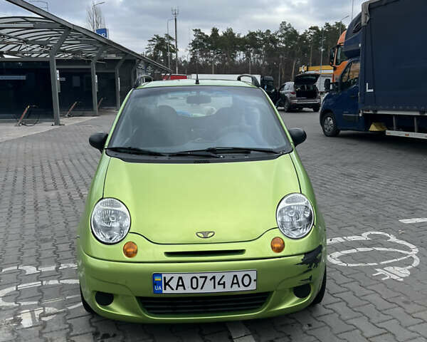 Зелений Деу Матіз, об'ємом двигуна 0.8 л та пробігом 108 тис. км за 2200 $, фото 1 на Automoto.ua