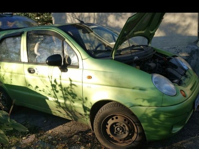 Зелений Деу Матіз, об'ємом двигуна 0.8 л та пробігом 60 тис. км за 3000 $, фото 1 на Automoto.ua