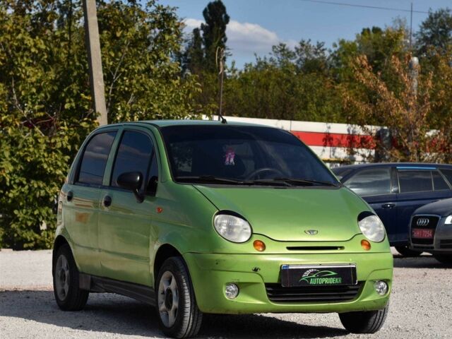 Зелений Деу Матіз, об'ємом двигуна 0.8 л та пробігом 171 тис. км за 2550 $, фото 1 на Automoto.ua
