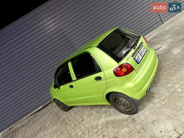 Зеленый Дэу Матиз, объемом двигателя 0.8 л и пробегом 109 тыс. км за 2199 $, фото 5 на Automoto.ua
