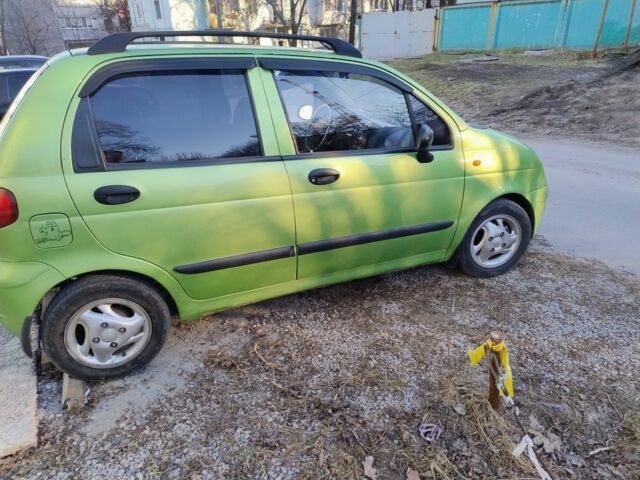 Зеленый Дэу Матиз, объемом двигателя 0.8 л и пробегом 140 тыс. км за 2909 $, фото 2 на Automoto.ua