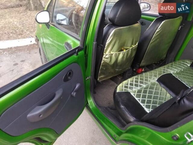 Зелений Деу Матіз, об'ємом двигуна 0.8 л та пробігом 105 тис. км за 2950 $, фото 4 на Automoto.ua