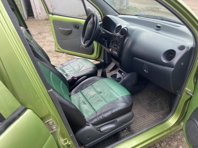 Зеленый Дэу Матиз, объемом двигателя 0.8 л и пробегом 200 тыс. км за 1650 $, фото 4 на Automoto.ua