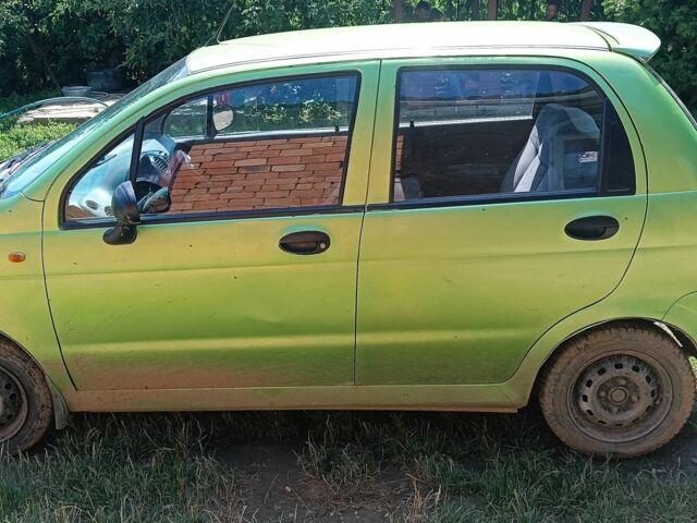Зелений Деу Матіз, об'ємом двигуна 0.8 л та пробігом 156 тис. км за 600 $, фото 13 на Automoto.ua