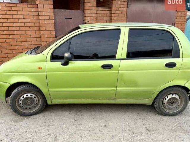 Зеленый Дэу Матиз, объемом двигателя 0.8 л и пробегом 140 тыс. км за 1700 $, фото 1 на Automoto.ua