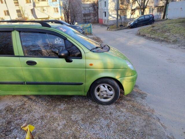 Зеленый Дэу Матиз, объемом двигателя 0.8 л и пробегом 140 тыс. км за 2909 $, фото 1 на Automoto.ua