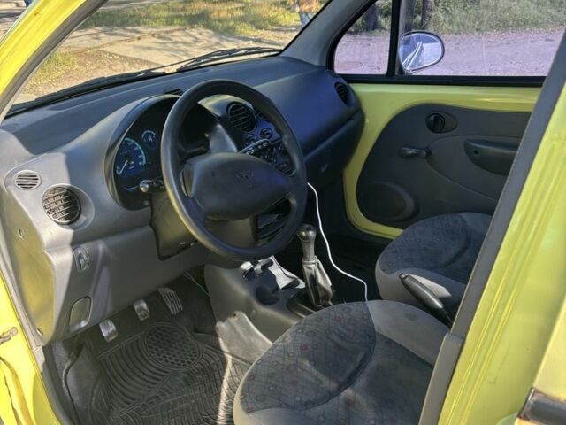 Зеленый Дэу Матиз, объемом двигателя 0.8 л и пробегом 145 тыс. км за 2000 $, фото 4 на Automoto.ua