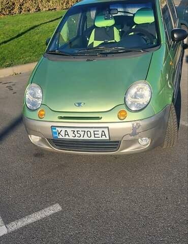 Зелений Деу Матіз, об'ємом двигуна 0.99 л та пробігом 122 тис. км за 2900 $, фото 3 на Automoto.ua