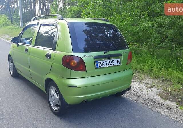 Зелений Деу Матіз, об'ємом двигуна 0.8 л та пробігом 113 тис. км за 3600 $, фото 4 на Automoto.ua