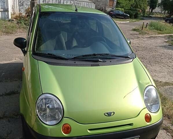 Зелений Деу Матіз, об'ємом двигуна 0.8 л та пробігом 157 тис. км за 2400 $, фото 1 на Automoto.ua
