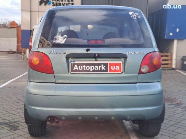 Зелений Деу Матіз, об'ємом двигуна 0.8 л та пробігом 106 тис. км за 3490 $, фото 5 на Automoto.ua