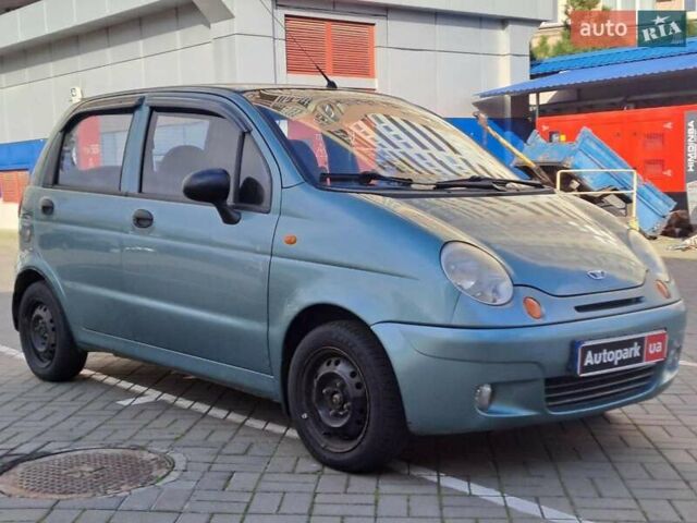 Зеленый Дэу Матиз, объемом двигателя 0.8 л и пробегом 106 тыс. км за 3490 $, фото 2 на Automoto.ua