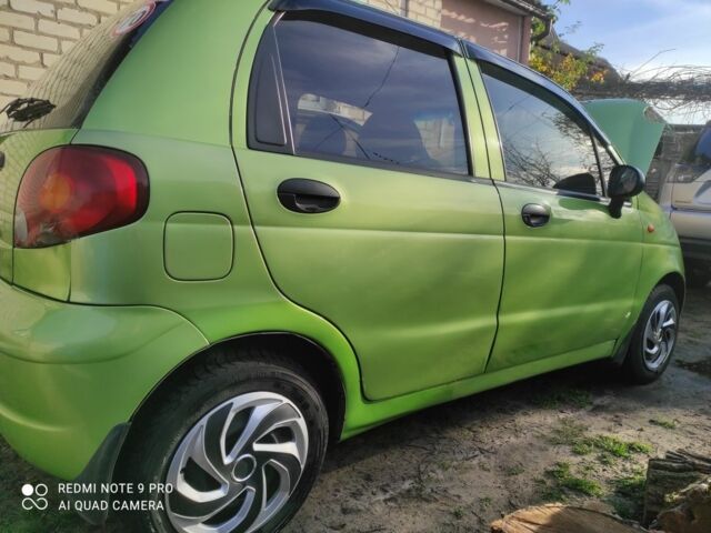 Зеленый Дэу Матиз, объемом двигателя 0.8 л и пробегом 120 тыс. км за 1950 $, фото 15 на Automoto.ua