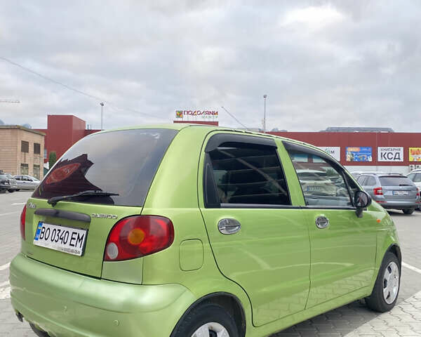 Зелений Деу Матіз, об'ємом двигуна 0.8 л та пробігом 82 тис. км за 2750 $, фото 4 на Automoto.ua