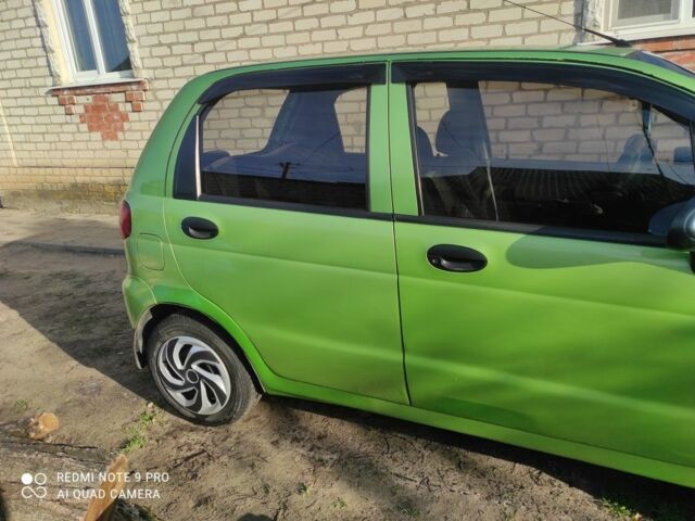 Зеленый Дэу Матиз, объемом двигателя 0.8 л и пробегом 120 тыс. км за 1950 $, фото 2 на Automoto.ua