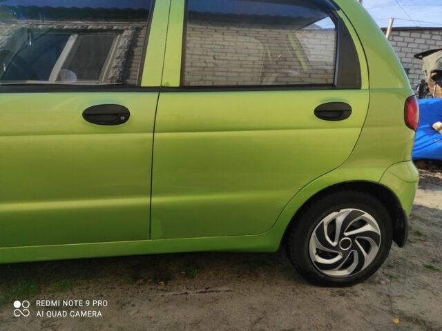 Зеленый Дэу Матиз, объемом двигателя 0.8 л и пробегом 120 тыс. км за 1950 $, фото 6 на Automoto.ua