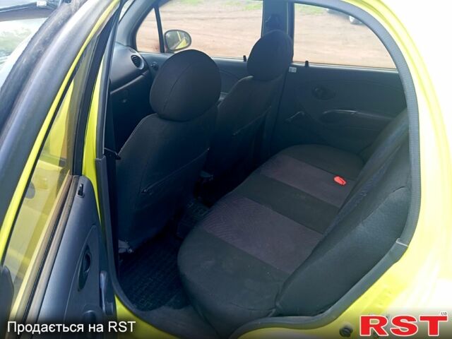 Зеленый Дэу Матиз, объемом двигателя 0.8 л и пробегом 123 тыс. км за 2250 $, фото 4 на Automoto.ua