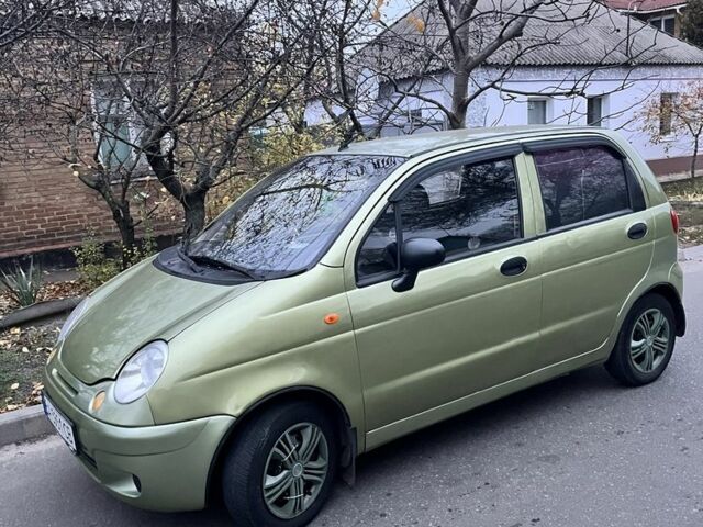 Зеленый Дэу Матиз, объемом двигателя 0.8 л и пробегом 140 тыс. км за 2300 $, фото 3 на Automoto.ua