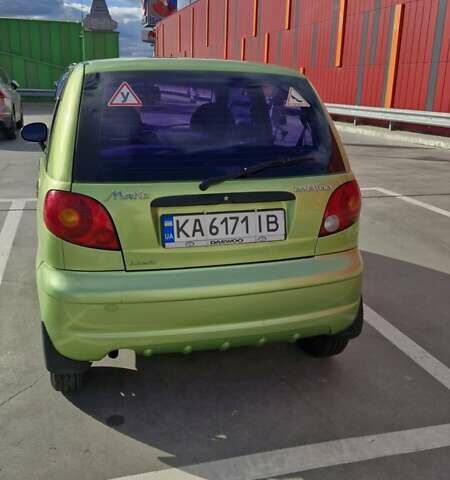 Зелений Деу Матіз, об'ємом двигуна 0.8 л та пробігом 77 тис. км за 3000 $, фото 29 на Automoto.ua