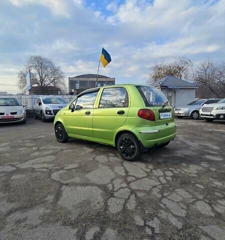 Зеленый Дэу Матиз, объемом двигателя 0.8 л и пробегом 132 тыс. км за 2999 $, фото 1 на Automoto.ua